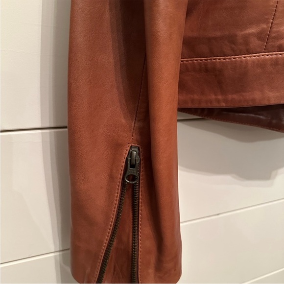 🤎ABLE Maha Leather Jacket ~ Whiskey ~ Small - Picture 4 of 16